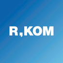 Logo R-KOM GmbH in Regensburg