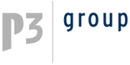 Logo P3 group in Wolfsburg